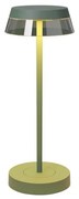 Redo 90309 - LED lampka biurkowa ILUNA LED/2,5W/5V 3000 mAh IP65 zielona