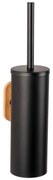 Uchwyt ścienny ze szczotką do WC Wenko Orea