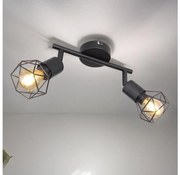 Brilagi - Oprawa punktowa CAGE 2xE14/40W/230V