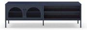 Ciemnoniebieska szafka pod TV 160x50 cm Diora – Marckeric