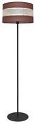 Lampa podłogowa HELEN 1xE27/15W/230V brązowy/czarny/złoty
