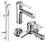 Mexen Sabre DF05 zestaw wannowy, chrom - 72103DF05-00