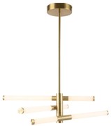 Maytoni MOD106PL-L28G3K - LED Żyrandol na pręcie AXIS LED/28W/230V złoty