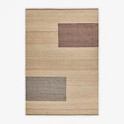 Dywan Ogrodowy Brianda Z Juty I Bawełny Kolory Naturalne & 200 X 300 Cm - Sklum