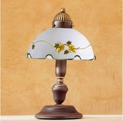 Kolarz 731.73.110 - Lampa stołowa NONNA 1xE14/60W/230V bordowa