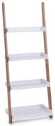 Regał drabina, 4 poziomy na przybory, wys. 145 cm, ZELLER