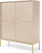 Komoda MONDO 104 cm do Salonu Sypialni Odcienie beżu
