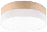 LED Plafon SIRJA WOOD LED/36W/230V śr. 45 cm biały/dąb