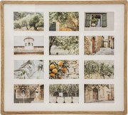 Multiramka na zdjęcia MILEA, 12 zdjęć, drewniana