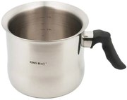 Garnek na mleko z miarką i gwizdkiem 1L A3-L26