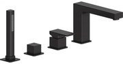Mexen Cube bateria wannowa, czarna - 72932-70