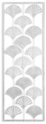 Metalowa dekoracja ścienna 32x90 cm Gingko – Wallity