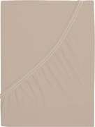 4home prześcieradło jersey Ideal kawowy, 180 x 200 cm