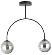 Nowoczesna metalowa lampa sufitowa - D114 C9-P42