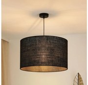 Brilagi - Lampa sufitowa TUBES ROLLER 1xE27/15W/230V pr. 50 cm czarna