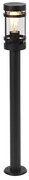Zewnetrzna Nowoczesna lampa zewnętrzna czarna 80 cm IP44 - Gleam Nowoczesny Oswietlenie zewnetrzne