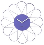 Karlsson 5975PU designerski zegar ścienny fioletowy, średnica 40 cm