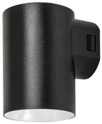 Rabalux 77154 zewnętrzna oprawa ścienna LED Urfa,9W, IP65, czarna, 11,5 cm