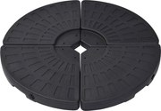 Okrągła składana podstawa pod parasol ogrodowy E0-S30