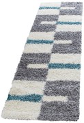 Dywan Shaggy Gala turkus 80 cm x 250 cm