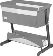 Lionelo - Łóżeczko dziecięce 5 w 1 THOMI PLUS Betonowy szary