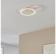 Eglo 901114 - LED Plafon ściemnialny AMANDOLO LED/17W/230V biały + pilot