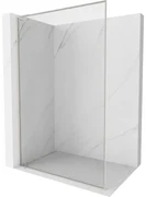 Mexen Kioto-F L ścianka prysznicowa Walk-in z ramką 60 x 202 cm, transparent 8 mm, nikiel szczotkowany - 800-060-174-97-00