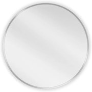 Mexen Loft lustro łazienkowe okragłe 60 cm, rama inox - 9850-060-060-000-10