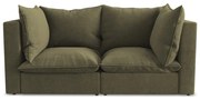 Sofa w kolorze khaki 180 cm Manao – Makamii