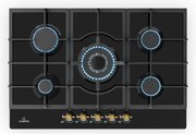 Klarstein Victoria 75cm Płyta gazowa 5 palników Czarny