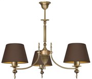Żyrandol mosiężny A-S3m