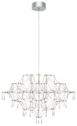 Lampa wisząca LED w kolorze srebra ø 80 cm Efesos – Markslöjd