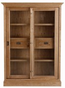 Witryna Chantal 115x40x158cm z 2 szufladami