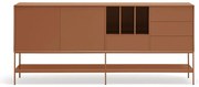 Ceglasta komoda 220x98x45 cm Platt – Teulat