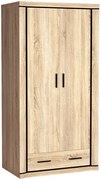 Szafa dwudrzwiowa dąb sonoma K0-R18