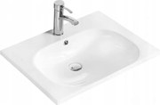 Mexen Erika umywalka wpuszczana w blat 60 x 47 cm, biała - 25526000