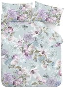 Jasnoniebieska pościel dwuosobowa 200x200 cm Floral Serenity – RHS