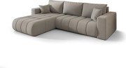 Narożnik BEDANTE MILO PREMIUM L Wind 84 lewy z funkcją spania Mebel łączący wygodę i nowoczesny design