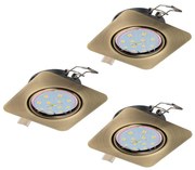 Eglo 94269 - SET 3x LED Oprawa PENETO 3xGU10-LED/5W/230V