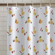 Zasłona prysznicowa 180x180 cm Christmas Quacker – Catherine Lansfield