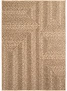 Dywan zewnętrzny Timber Geometryczny beżowy 80 cm x 150 cm