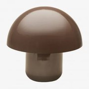 Lampa Stołowa ↑30 Cm Z Żelaza Zyora Brązowy Coffee - Sklum