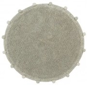 Dywan dziecięcy BUBBLY OLIVE NATURAL 120x120 oliwkowy LORENA CANALS