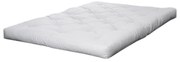 Biały średnio twardy materac futon 90x200 cm Coco Natural – Karup Design