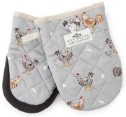 Bawełniana rękawice kuchenne zestaw 2 szt. Hen House – Cooksmart ®