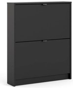 Czarna uchylna szafka na buty Shoes – Tvilum