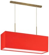 Lampa wisząca do jadalni na złotym stelażu - C4-P94
