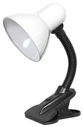 Top Light - Lampa z klipsem 1xE27/60W/230V biała