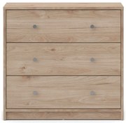 Komoda w dekorze dębu Tvilum May, 72 x 68 cm