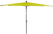 Parasol balkonowy prostokątny 2,1 x 1,4 m limonka PATIO